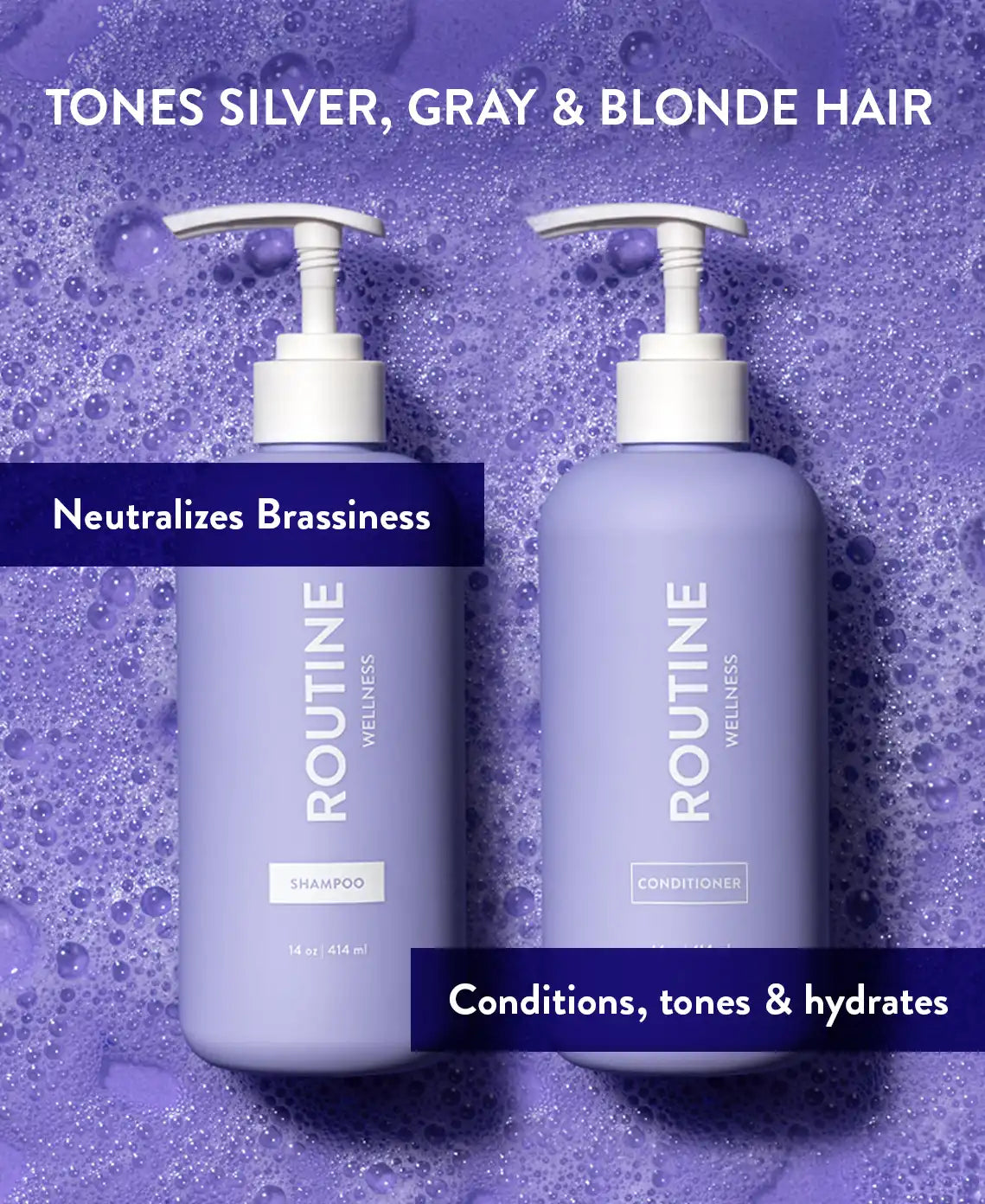 Purple Toning Shampoo & Conditioner